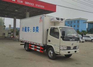程力威牌CLW5040XLC5型冷藏车